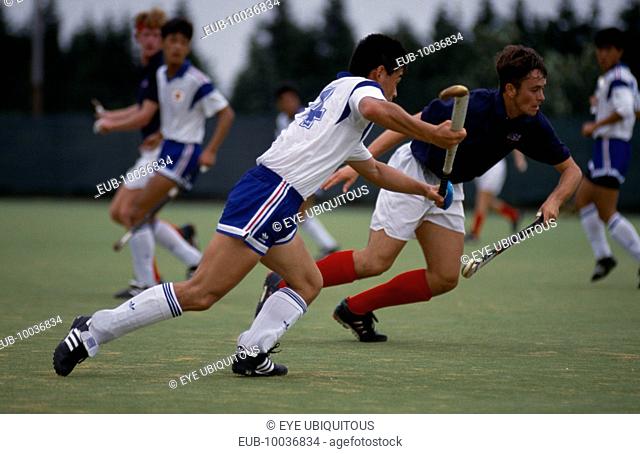 U.S.A. v Japan at the World Student Games in Sheffield 1991