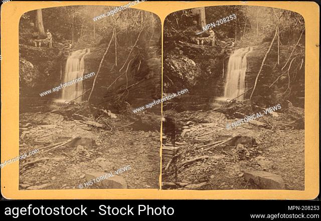 Caldeno Creek, Caldeno Falls. Additional title: Glens and waterfalls of Monroe County, Pa. Graves, Jesse A. (Jesse Albert) (Photographer). Robert N