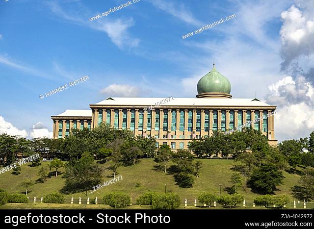 Perdana Putra, which houses the office complex of the Prime Minister of Malaysia, Putrajaya, Malaysia, Asia