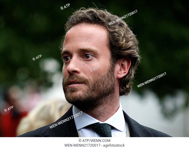 The wedding of Princess Maria Theresia of Thurn and Taxis and Hugo Wilson at St. Joseph's Church in Tutzing Featuring: Andrea Casiraghi Where: Tutzing