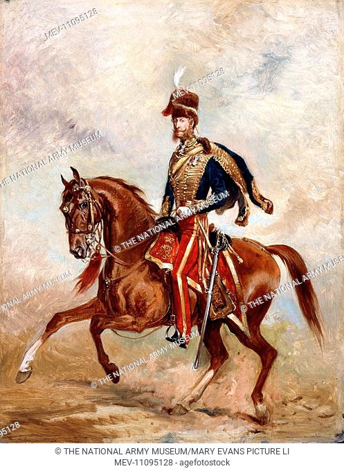 Lieutenant-Colonel (later Lieutenant-General) James Thomas Brudenell, 7th Earl of Cardigan (1797-1868), 11th (Prince Albert?s Own) Hussars, 1854 (c)