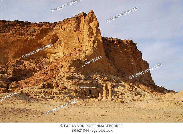 Amun Temple at Djebel Barkal, near Karima, Sudan, Africa