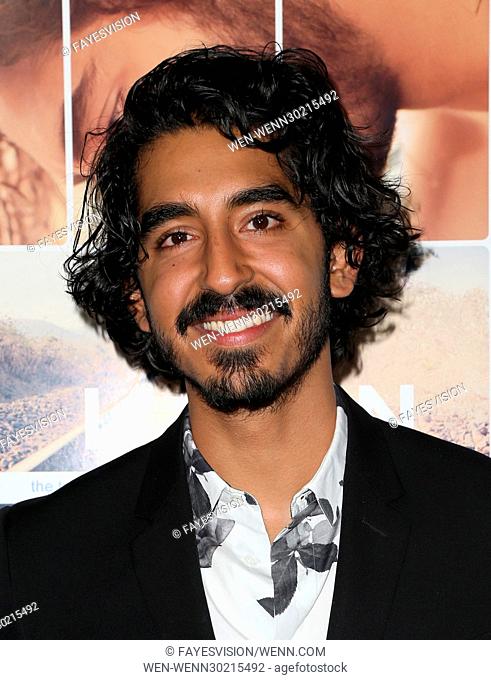 AFI FEST 2016 Presented By Audi - The Weinstein Company's 'Lion' - Premiere Featuring: Dev Patel Where: Hollywood, California