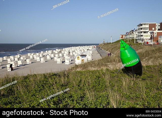 Beach, Wangerooge, East Frisian Island, East Frisia, Lower Saxony, Germany, Europe