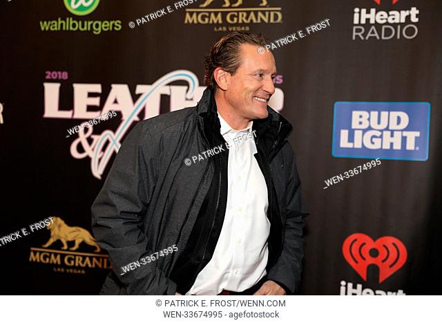 Leather & Laces Super Bowl 52 party Featuring: Jeremy Roenick Where: Minneapolis, Minnesota, United States When: 03 Feb 2018 Credit: Patrick E