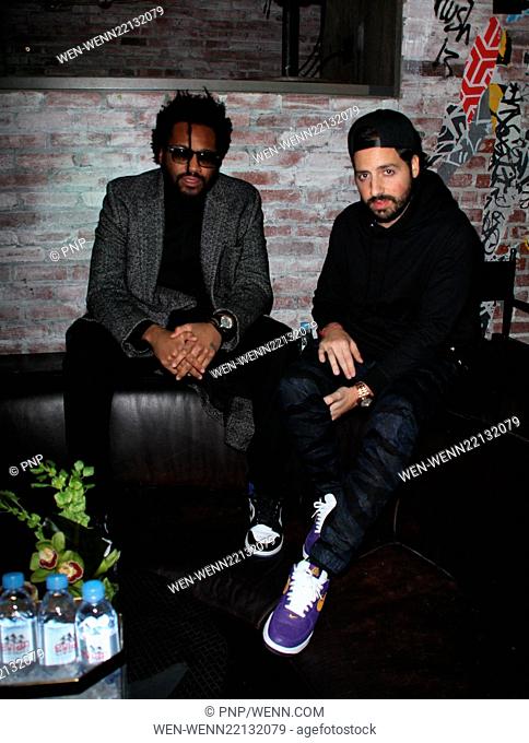 Tanqueray Trunk Show launch event at TAO Downtown Lounge Featuring: Maxwell Osborne, Ronnie Fieg Where: New York, United States When: 31 Jan 2015 Credit:...