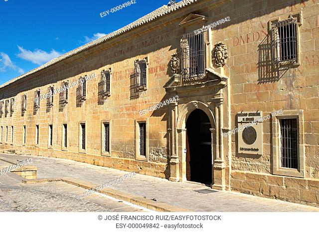 Seminario de San Felipe Neri built 16th century in Baroque style. Baeza. Jaén province. Spain