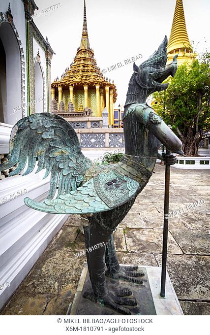 Tantima bird  Wat Phra Kaew or Temple of the Emerald Buddha  Grand Palace  Bangkok, Thailand