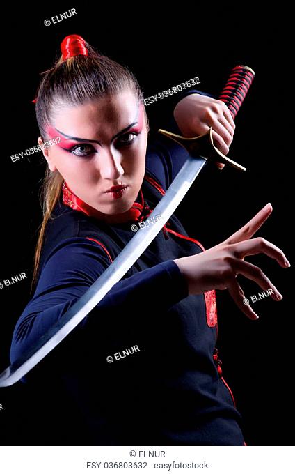 690 Female Ninja Illustrations RoyaltyFree Vector Graphics  Clip Art   iStock  Warrior Superhero Ninjas