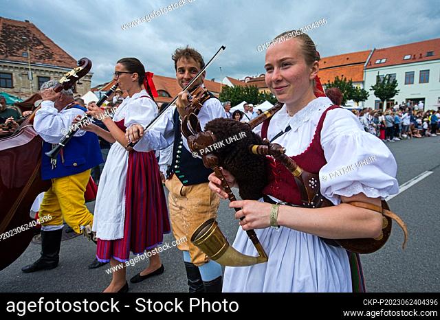 International folklore festival Straznice 2023 in Straznice, Czech Republic, June 24, 2023. (CTK Photo/Patrik Uhlir)
