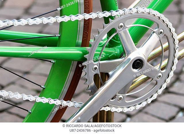 Close up of Chain and Spokes. . . .