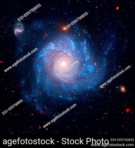 This striking spiral galaxy is home to a supernova, SN 2002fk. Astronomers are using that supernova to measure the expansion rate of the universe
