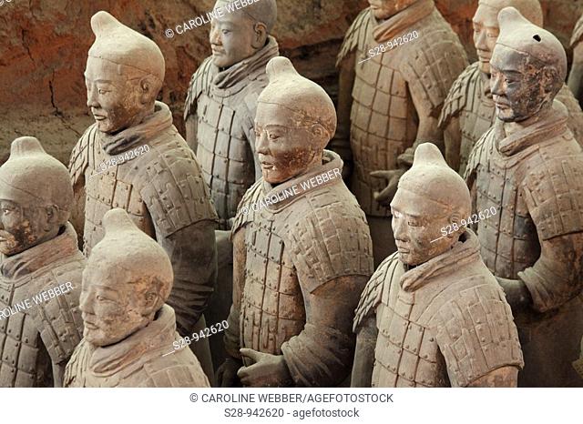 Terra Cotta Warriors in Xi'an China