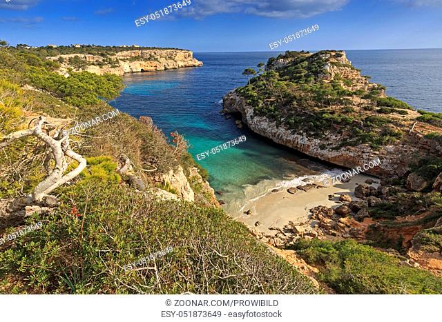 Europa, Spanien, Balearen, Insel Mallorca, Calo des Moro