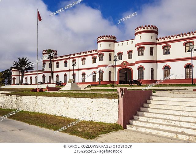 Military Building in the Santa Lucia Park, La Serena, Coquimbo Region, Chile