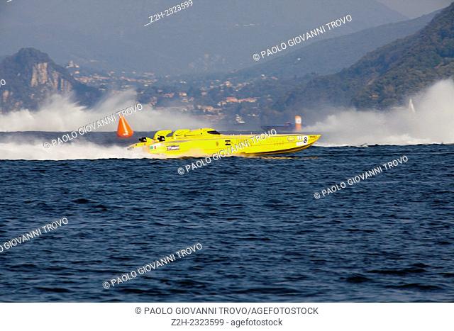 World Offshore Powerboat Championship, Stresa, VCO, Piedmont, Italy