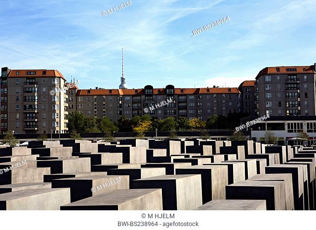 Memorial to the Murdered Jews of Europe, Holocaust Memorial, Germany, Berlin
