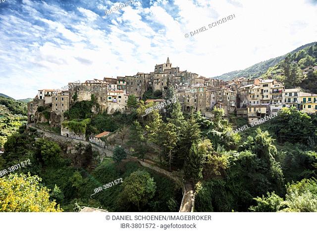 Medieval village, Ceriana, Imperia Province, Liguria, Italy