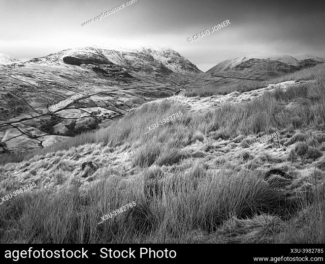 Scandale Fell from the western slope of Wansfell in the Lake District National Park, Cumbria, England