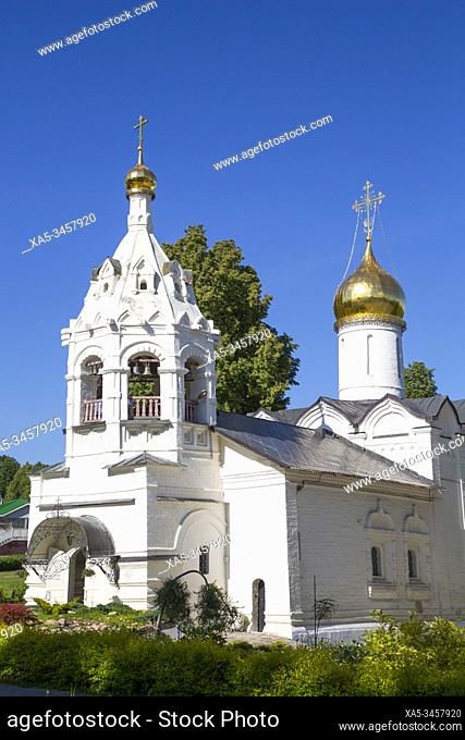 Pyatnitskoe Podvorye Church, The Holy Trinity St Sergius Lavra, UNESCO Site, Sergiev Posad, Golden Ring, Moscow Oblast, Russia