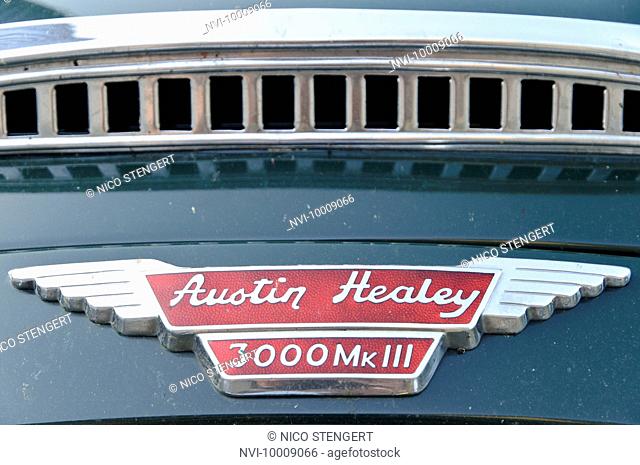 Detail of a 3000 Austin Healey Mk III