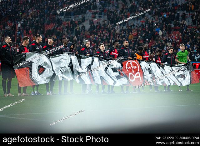 20 December 2023, North Rhine-Westphalia, Leverkusen: Soccer: Bundesliga, Bayer Leverkusen - VfL Bochum, Matchday 16, BayArena