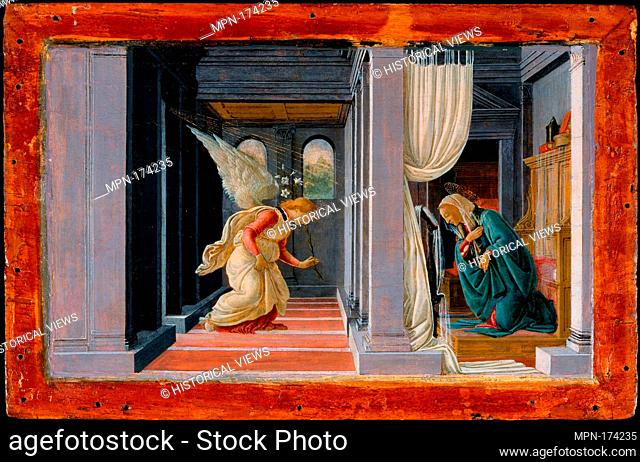 The Annunciation. Artist: Botticelli (Alessandro di Mariano Filipepi) (Italian, Florence 1444/45-1510 Florence); Date: ca