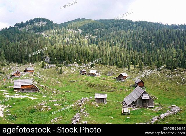 Mountain Huts on the Seven Lakes Valley Hike, Slovenia 2020