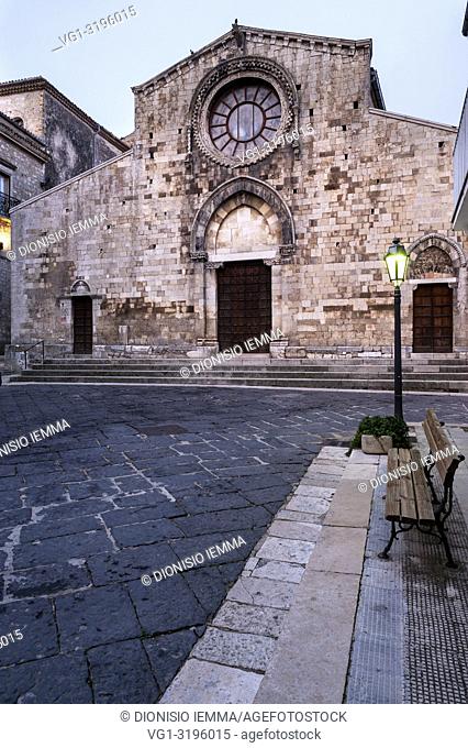 Bovino, district of Foggia, Puglia, Apulia, Italy, Europe, historical center, Cathedral of Santa Maria Assunta