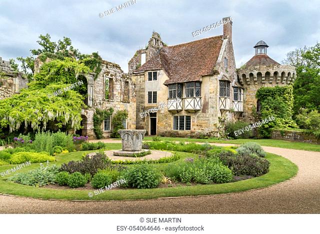 Scotney Castle and garden, Lamberhurst, Kent, UK