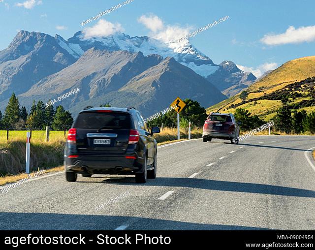 Earnslaw, Glenorchy-Queenstown Road, Otago, South Island, New Zealand, Oceania