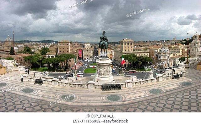 Vittorio Emanuele II. Monument in Rome