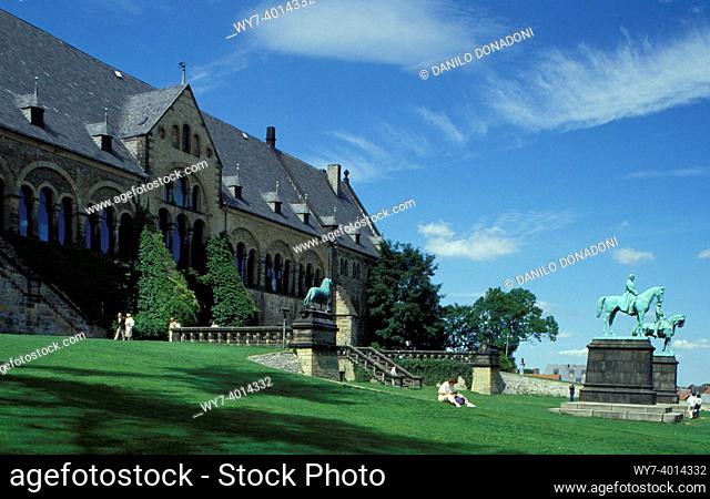 kaiserpfalz palace, goslar, germany