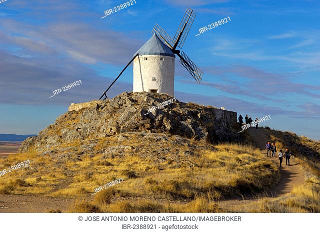 Windmill, Consuegra, Toledo province, Route of Don Quixote, Castilla-La Mancha, Spain, Europe