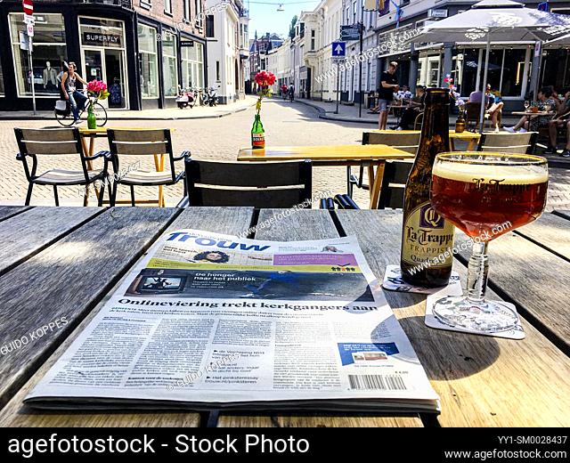 Tilburg, Netherlands. Due to Corona Crisis cafe's, pubs and restaurants were closed, to flatten the curve. Early June 2020 most of them were allowed to reopen