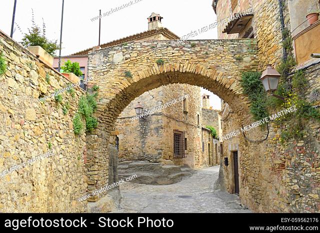 Peratallada medieval town, Gerona Spain