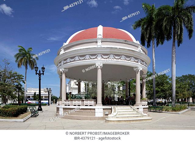 Pavilion, Parque Jose Marti, historic city centre, Cienfuegos, Cienfuegos Province, Cuba