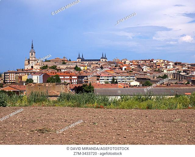 Vista de Lerma. Burgos. Castilla León. España