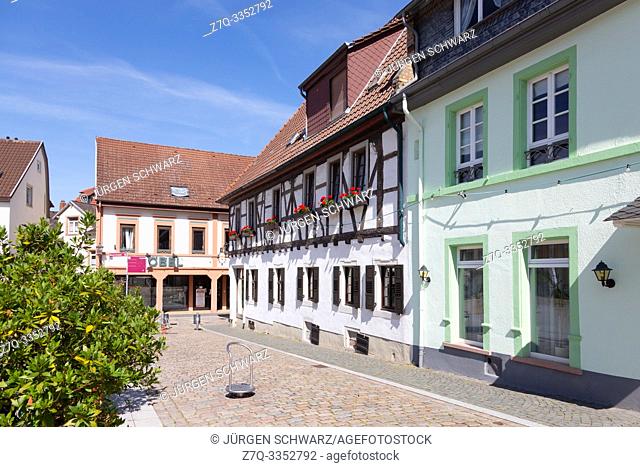 Roemerplatz in Kirchheimbolanden, Rhineland-Palatinate, Germany