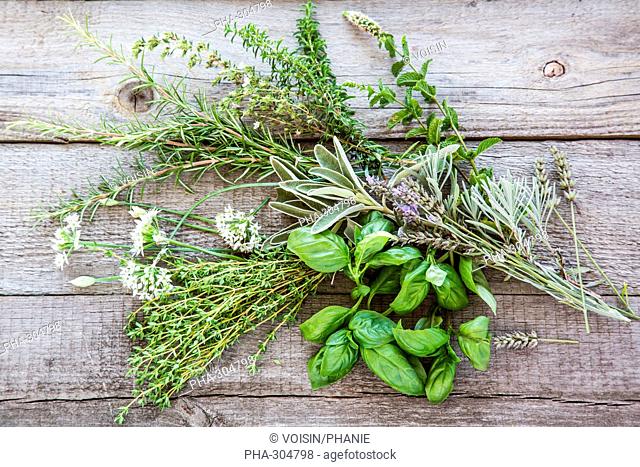 Assorted herbs