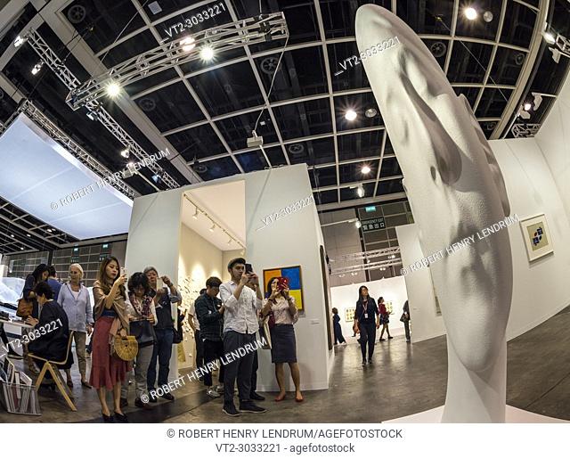 March 30th, 2018 - Exhibitions at the Art Basel 2018 show, held at the Hong Kong Convention and Exhibition Centre, Wan Chai, Hong Kong