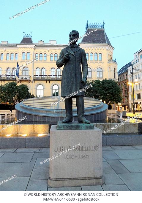 Johan Sverdrup (30 July 1816 - 17 February 1892) was a Norwegian politician from the Liberal Party. He was the first Prime Minister of Norway after the...