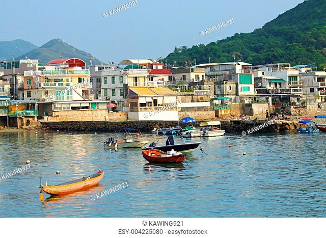 Lamma Island, one of the outlying island in Hong Kong