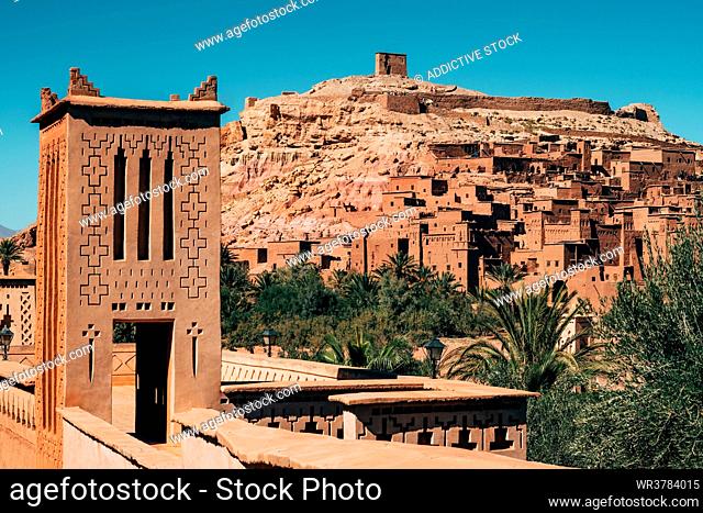 village, morocco, loam house