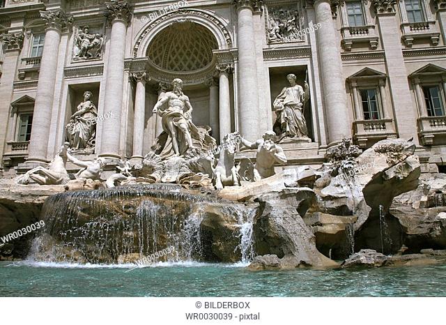 Rome, Italy, Trevi Fountain