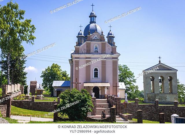 Orthodox Church of the Ascension in Yagelnitsa (also spelled Yahilnytsya, Polish: Jagielnica), small village in Chortkiv Raion in western Ukraine