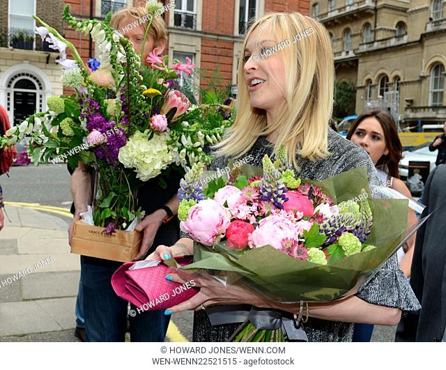 Fearne Cotton leaving the BBC after 10 years presenting the Live Lounge Featuring: Fearne Cotton Where: London, United Kingdom When: 22 May 2015 Credit: Howard...