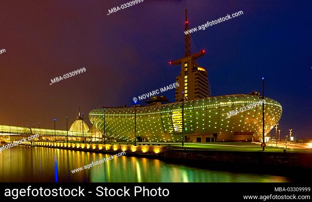 Atlantic Hotel Sail City and Klimahaus in Bremerhaven, Bremen, Germany