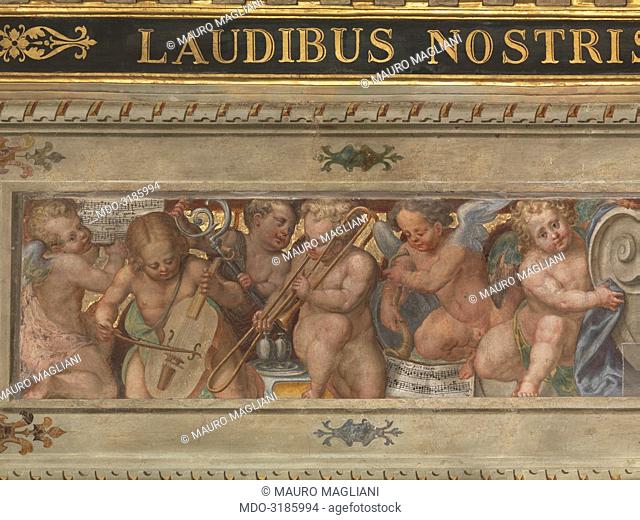 Basilica of San Simpliciano - Left Choir, by Aurelio Luini, 16th Century, fresco