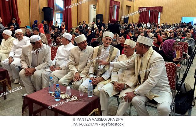 Members of the Zoroastrian religious community have gathered for a religious celebration in Tehran, Iran, 30 January 2016